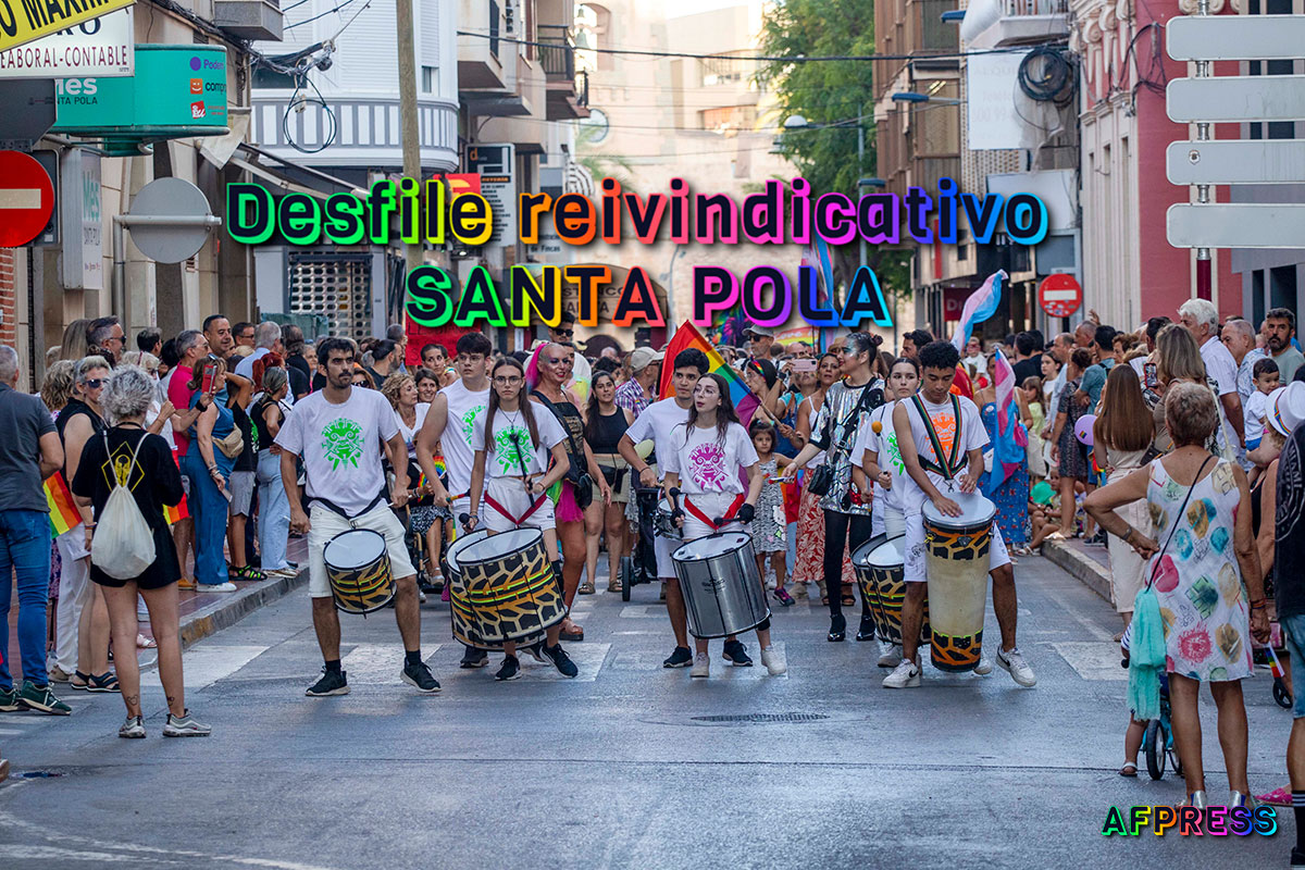 Desfile Reivindicativo LGTBIQ+ en Santa Pola 2024