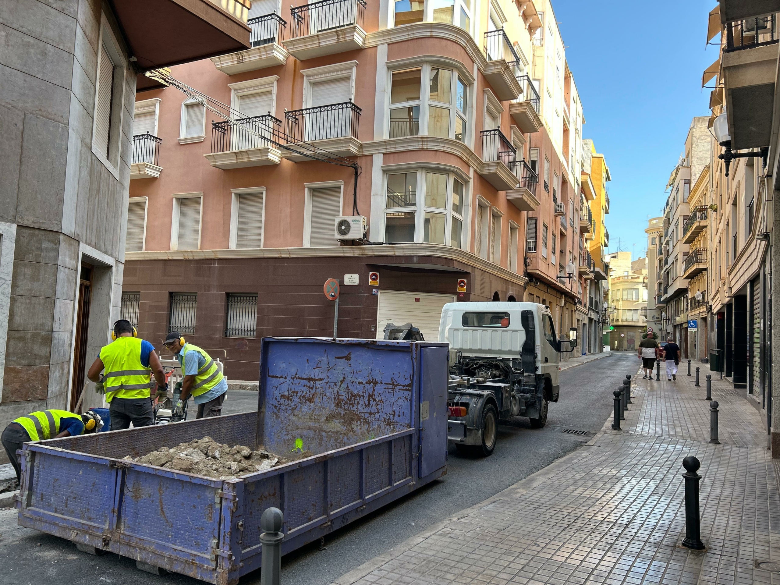 Mejora de accesibilidad y calidad del agua en la calle Sant Jordi