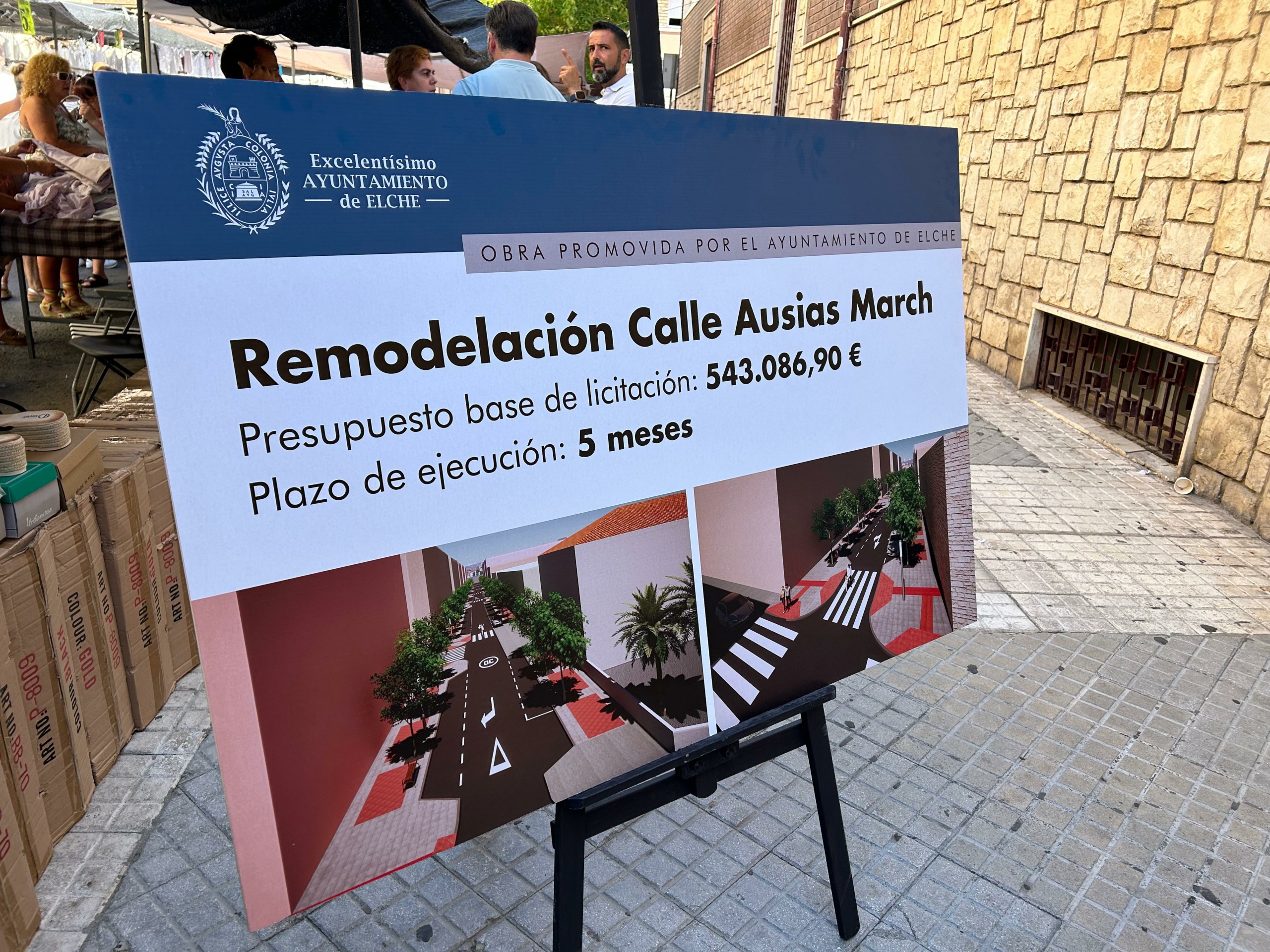 renovación integral de la avenida Ausias March en Carrús