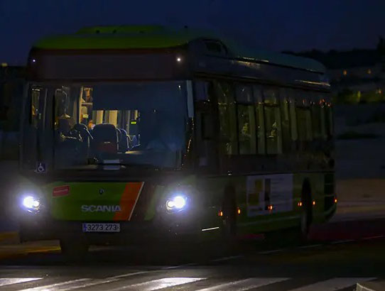 autobuses nocturnos gratuitos en Elche durante las fiestas de agosto