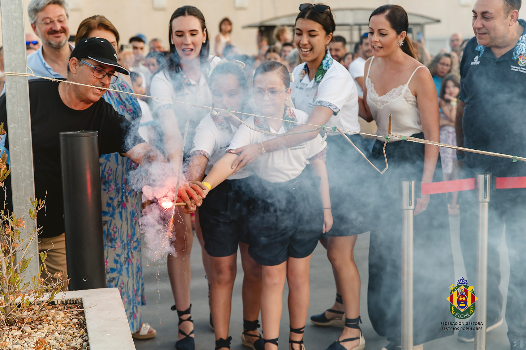 Mascletá Infantil en las Fiestas de Elche 2024