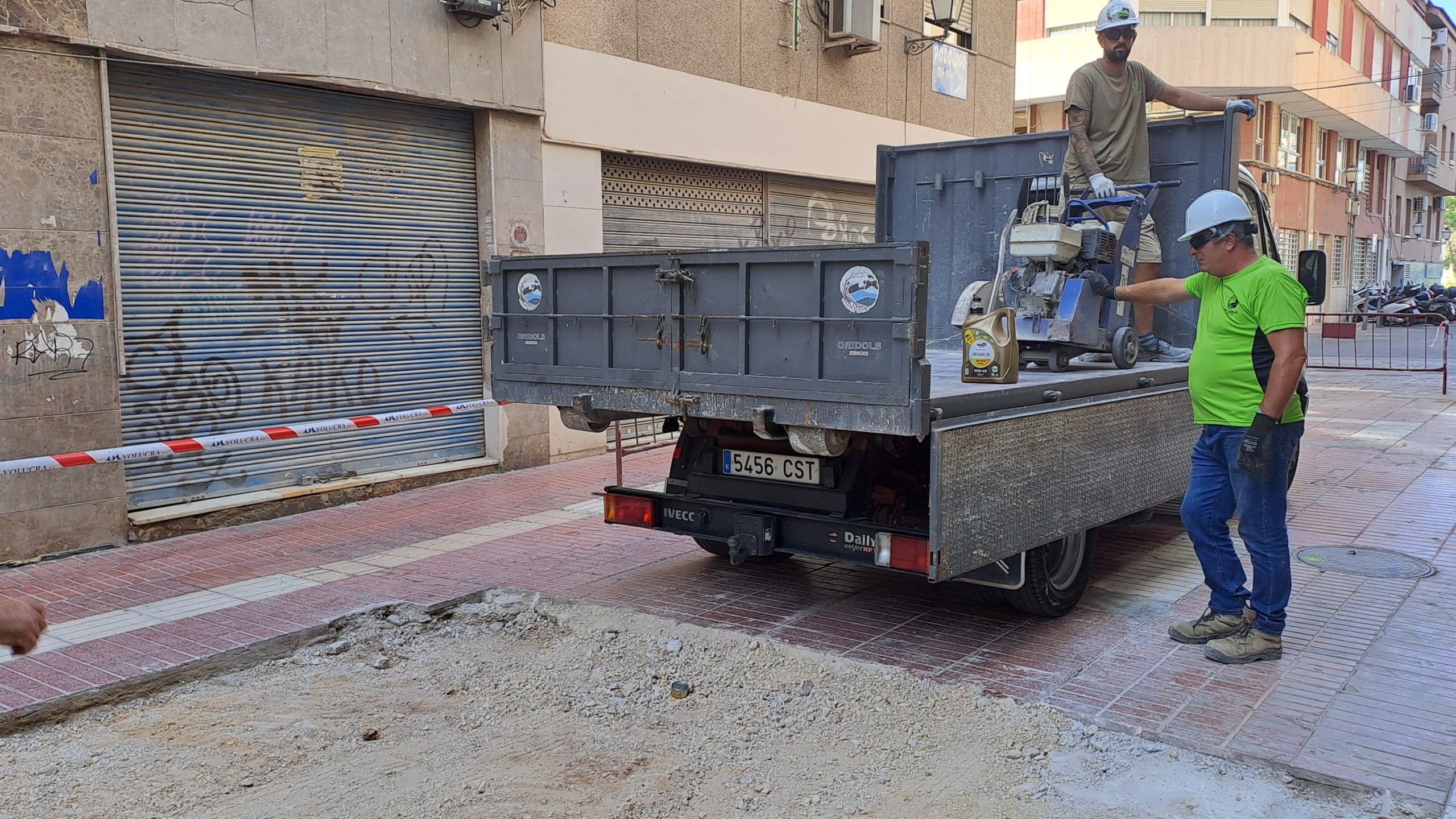 obras de modernización de calles en Elche