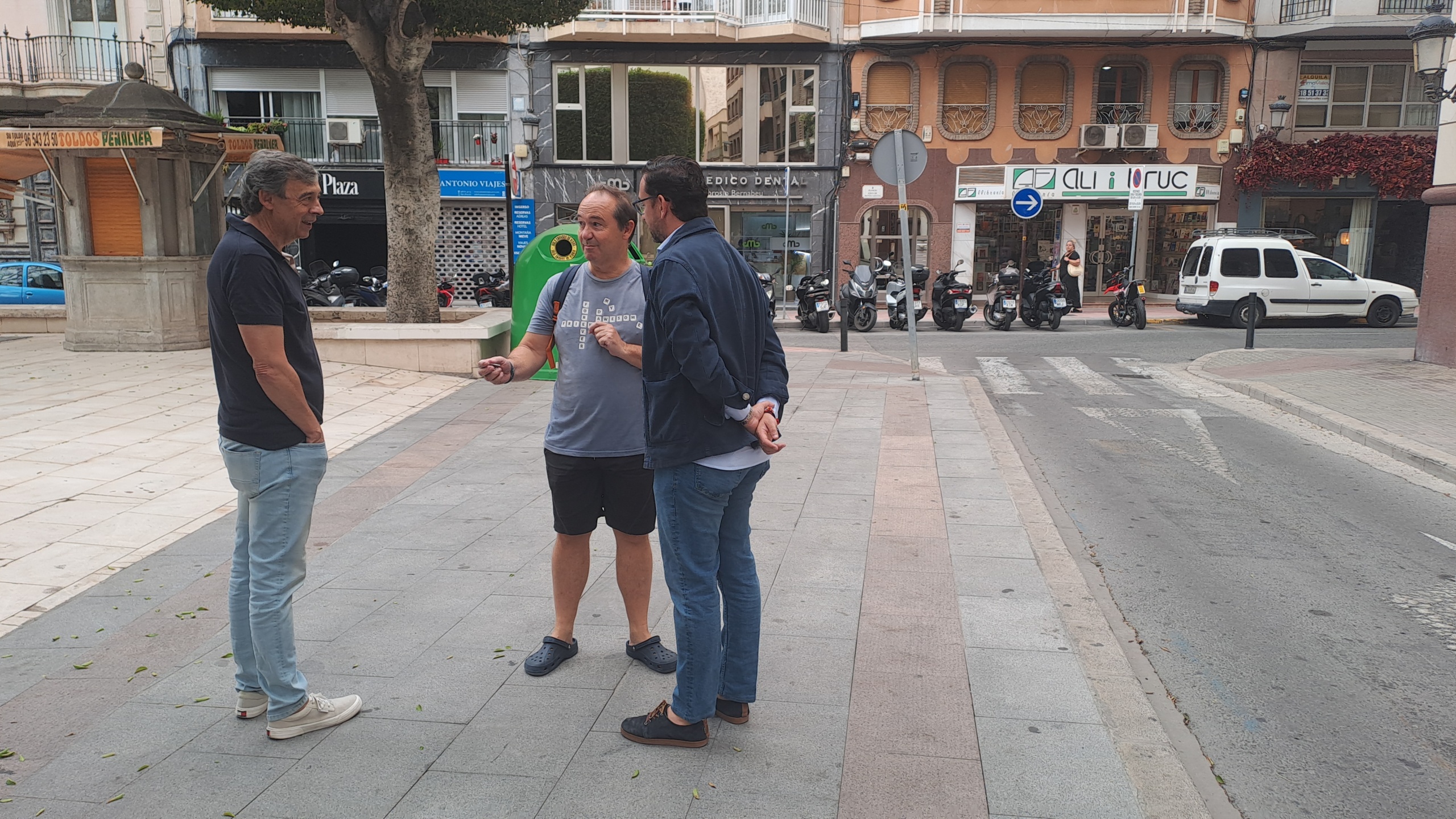 reforma de calles en Elche con plataformas únicas