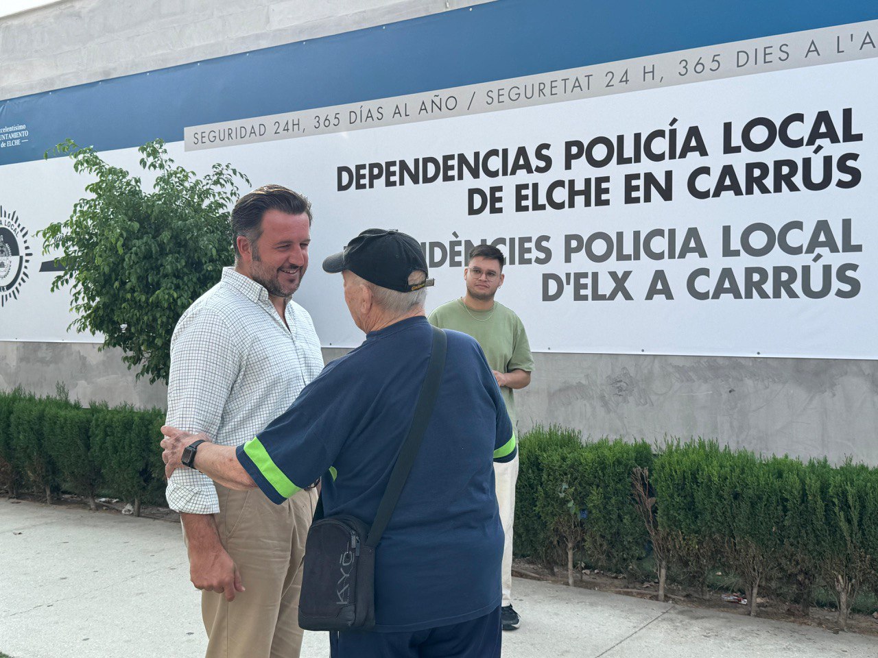 retén permanente de la Policía Local en Carrús