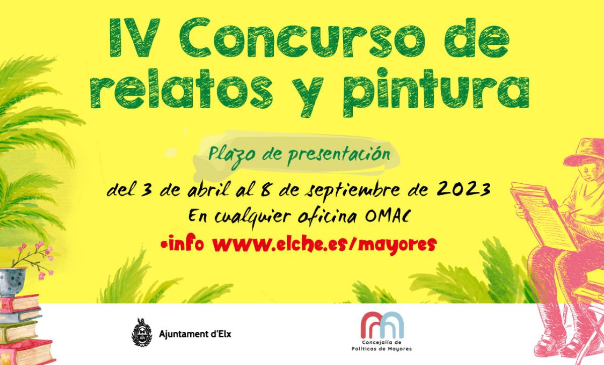 concurso de relatos y pintura para mayores en Elche