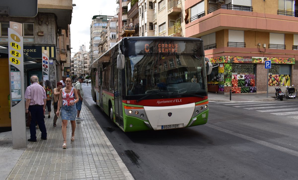 autobús urbano Elche pedanías