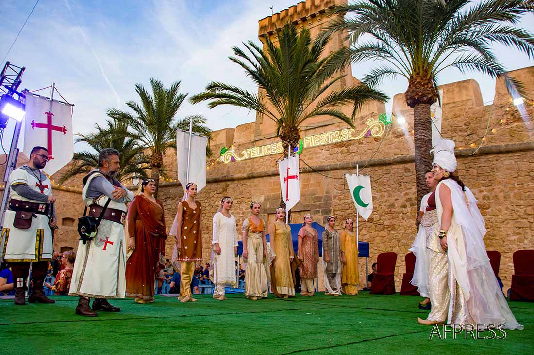 Fiestas de Moros y Cristianos en Santa Pola