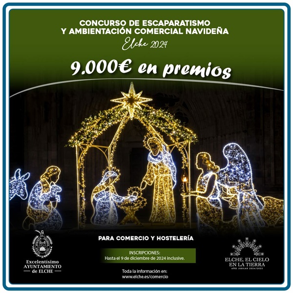 Concurso de Escaparatismo Navideño en Elche