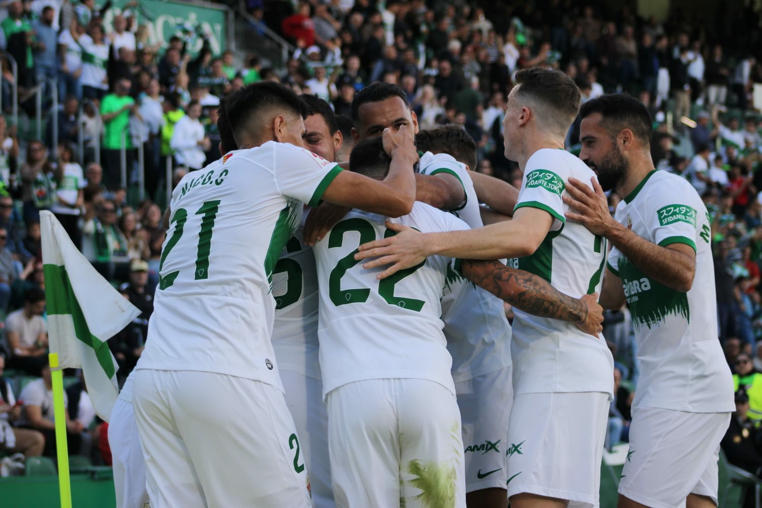 Elche CF partido disputado durante DANA