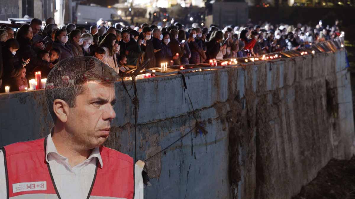 Homenaje en Paiporta a las víctimas de la DANA