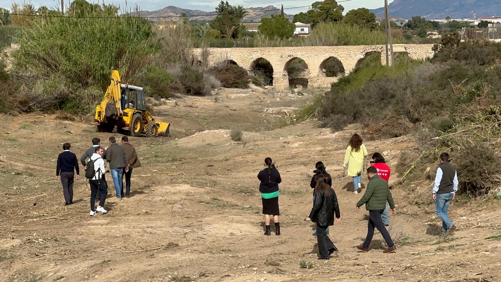 limpieza de barrancos en Elche