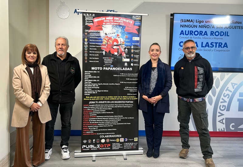 Campaña solidaria ‘Ningún Niño sin Juguete’ en Elche