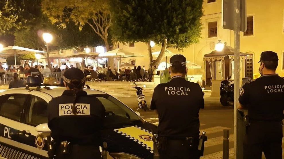 Dispositivo de seguridad en las fiestas de Elche 2024