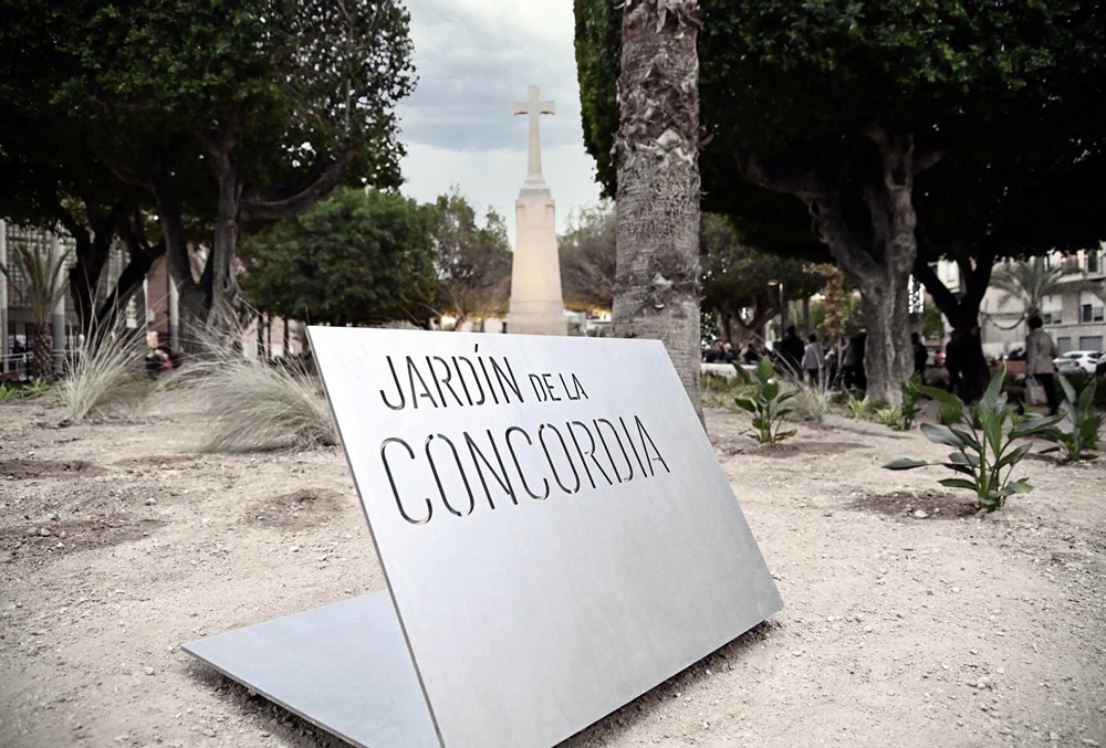 Jardín de la Concordia Elche inauguración