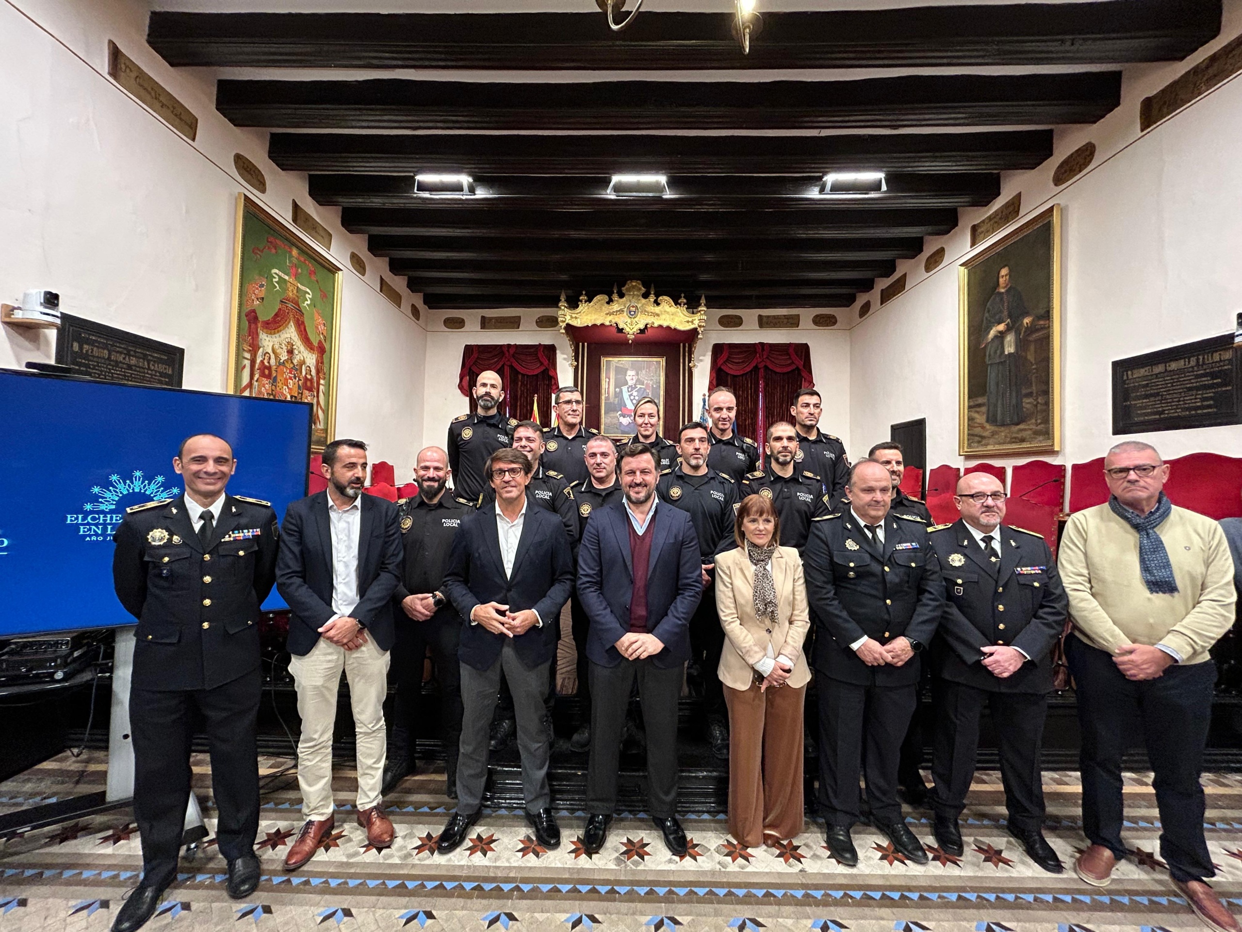 toma de posesión de la Policía Local de Elche