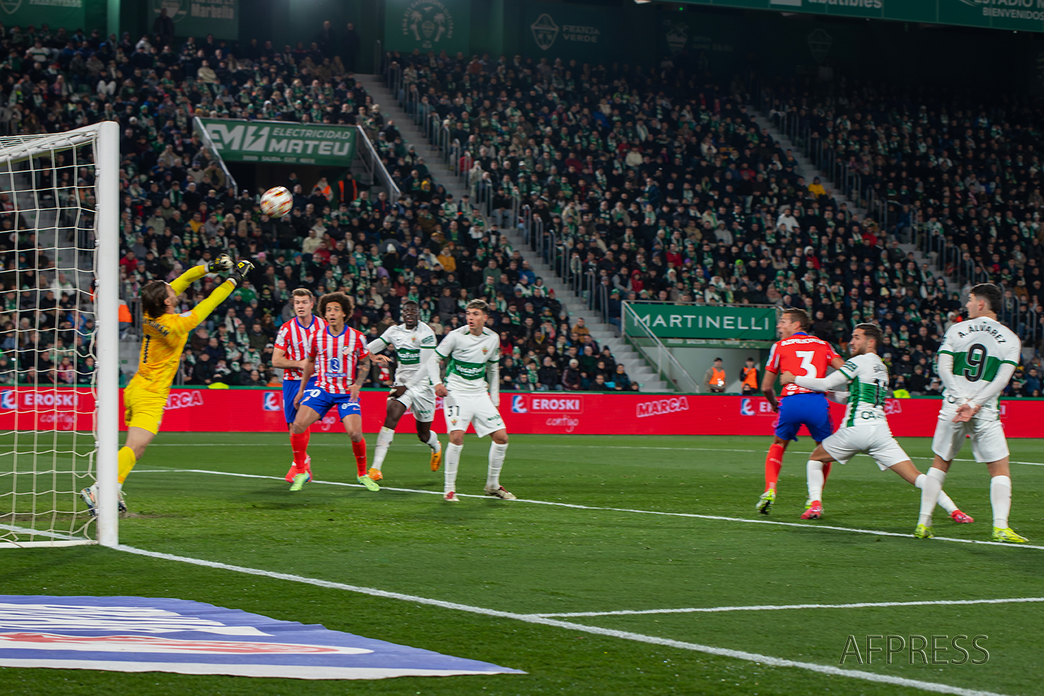 Atlético de Madrid vence al Elche en la Copa del Rey