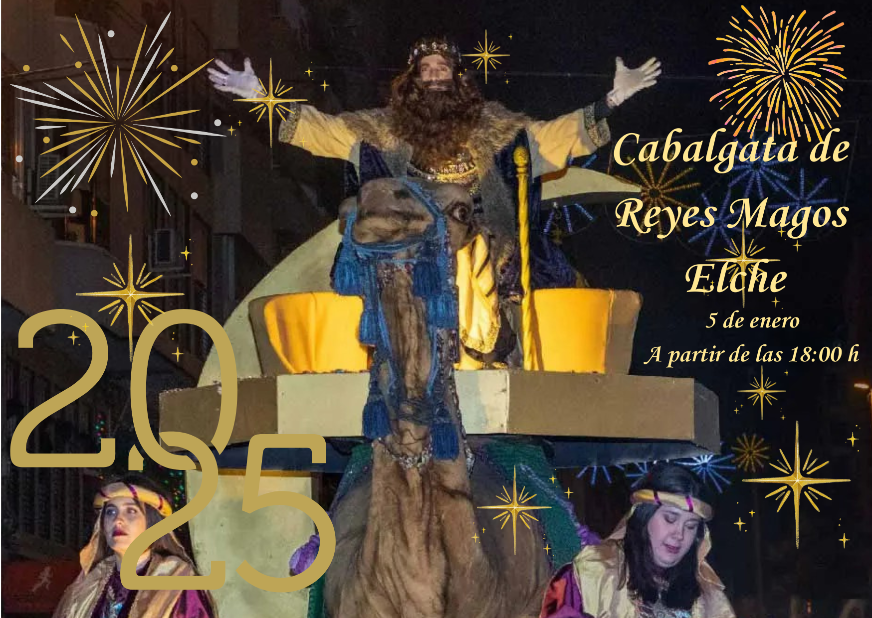 Reyes Magos Elche 2025