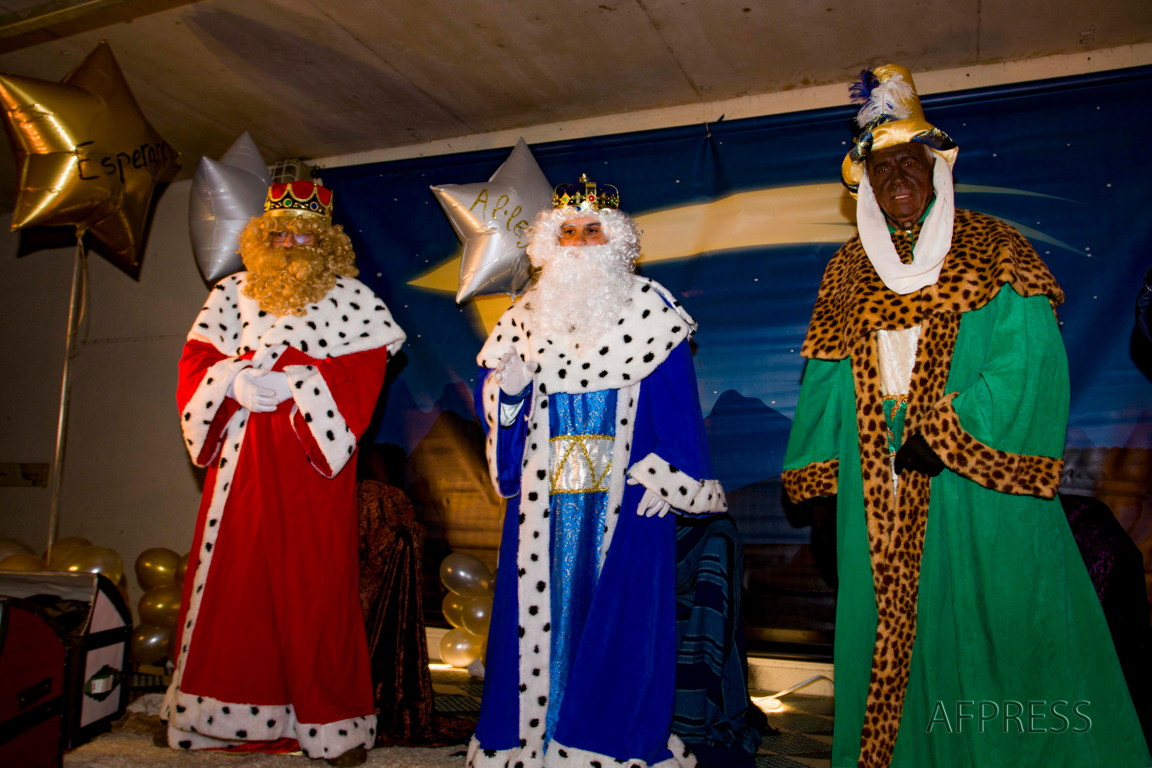 cabalgata de Reyes Magos Asprella y La Baia