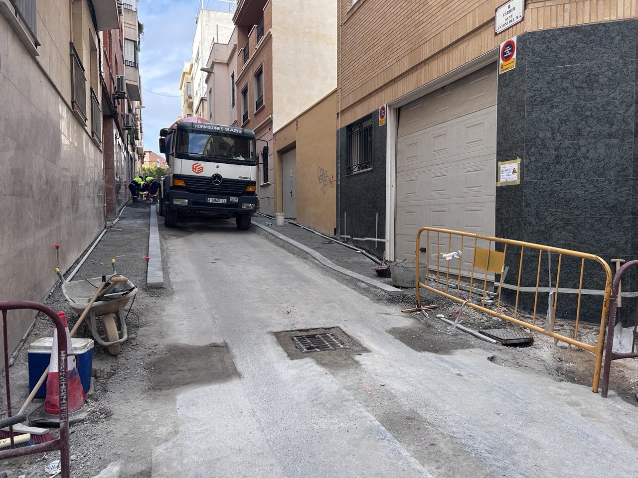 modernización del entorno del Raval de Santa Teresa