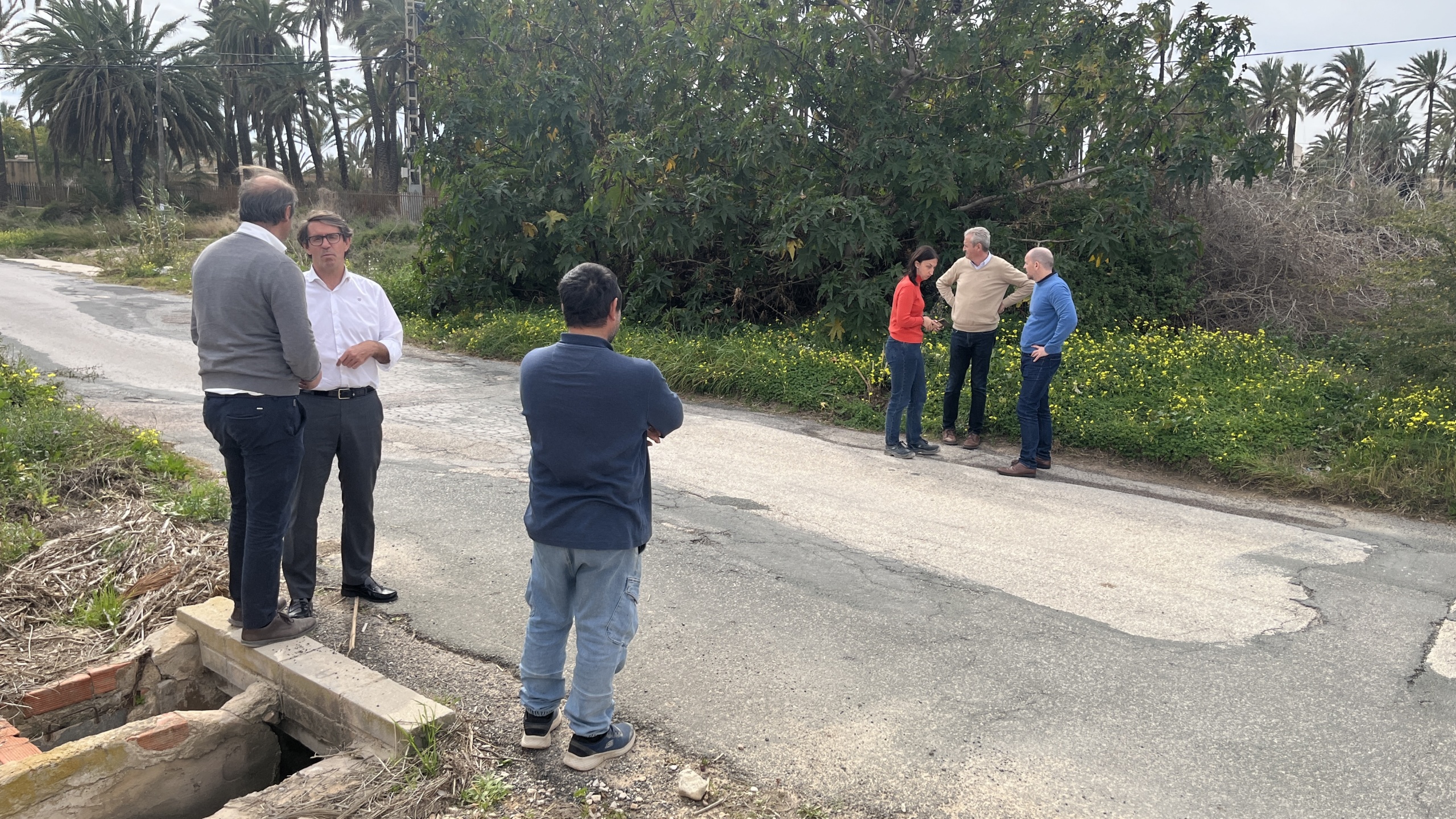 drenaje pluvial en Elche