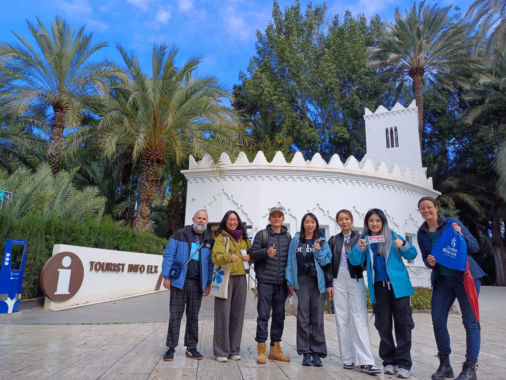 periodistas chinos visitan Elche